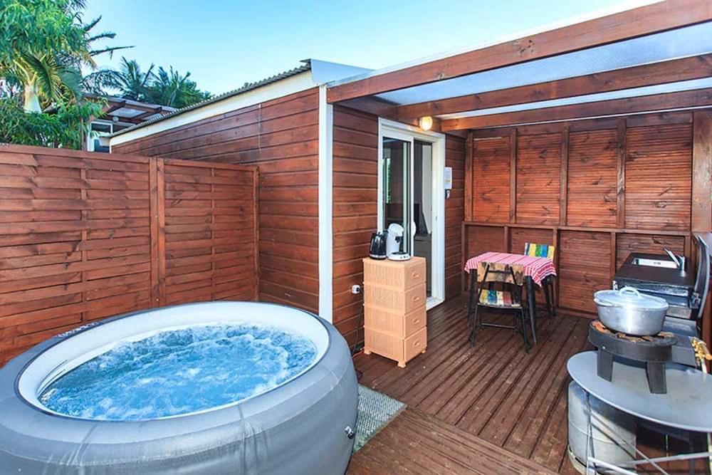 L'Escapade Creole Jacuzzi Privatif Bungalow Bananier Saint-Joseph Ngoại thất bức ảnh