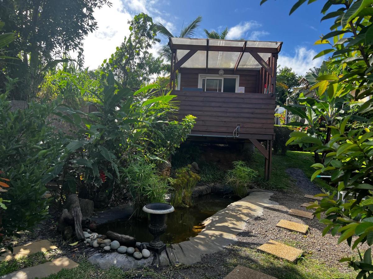 L'Escapade Creole Jacuzzi Privatif Bungalow Bananier Saint-Joseph Ngoại thất bức ảnh